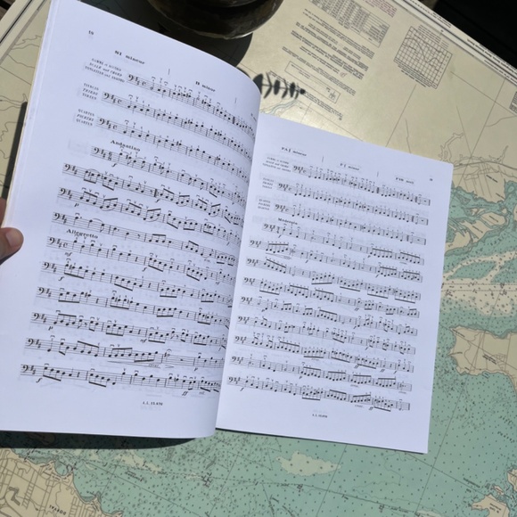 Vintage Complete Double Bass Method by Edouard Nanny - Picture 5 of 7